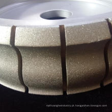 NOVO 01 galvanizado ferramentas de poder abrasivo pad roda de corte de pedra de diamante almofada de polimento